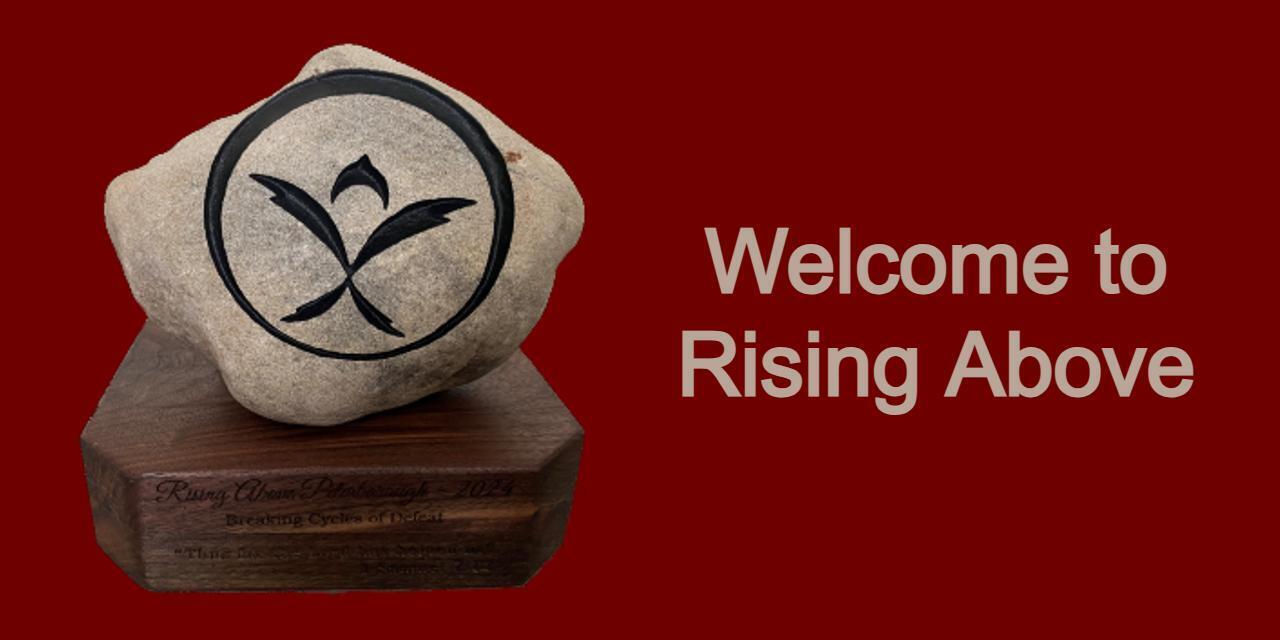 Rock with Rising Above Logo